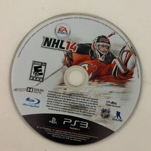 NHL 14 PS3 game disc